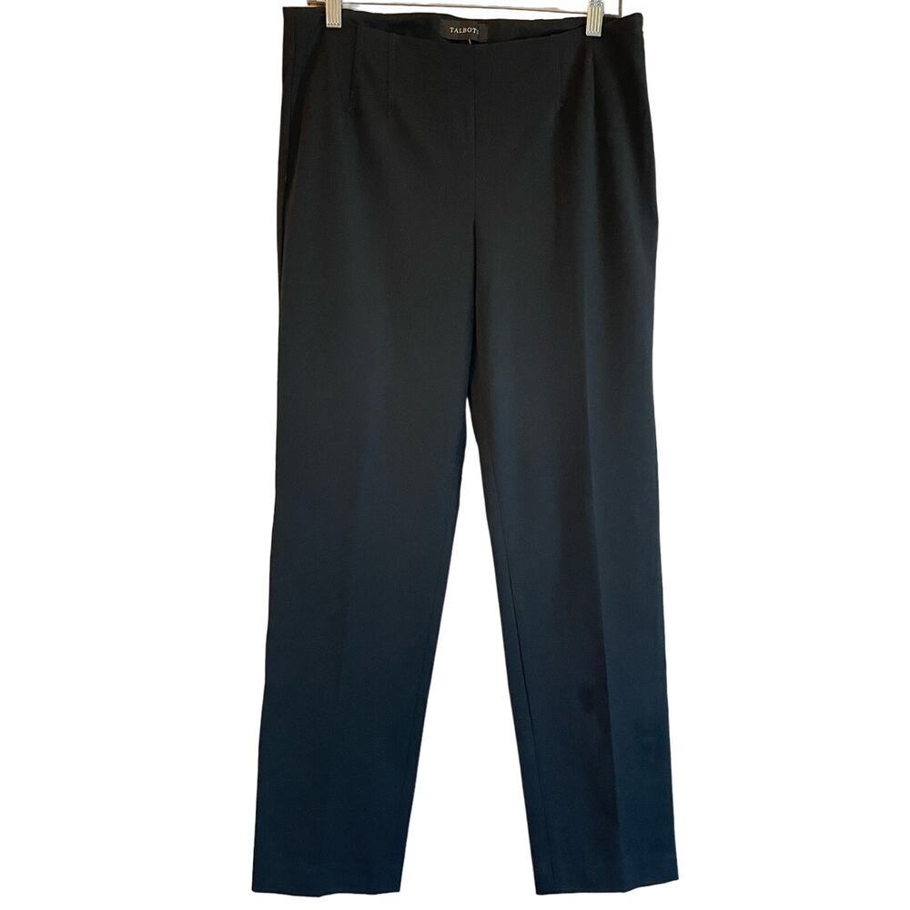 Talbots High Waist Black Dress Pants Women's Sz 8